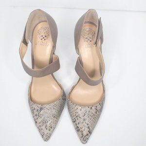 Vince Camuto size 10 high heels- class snake print